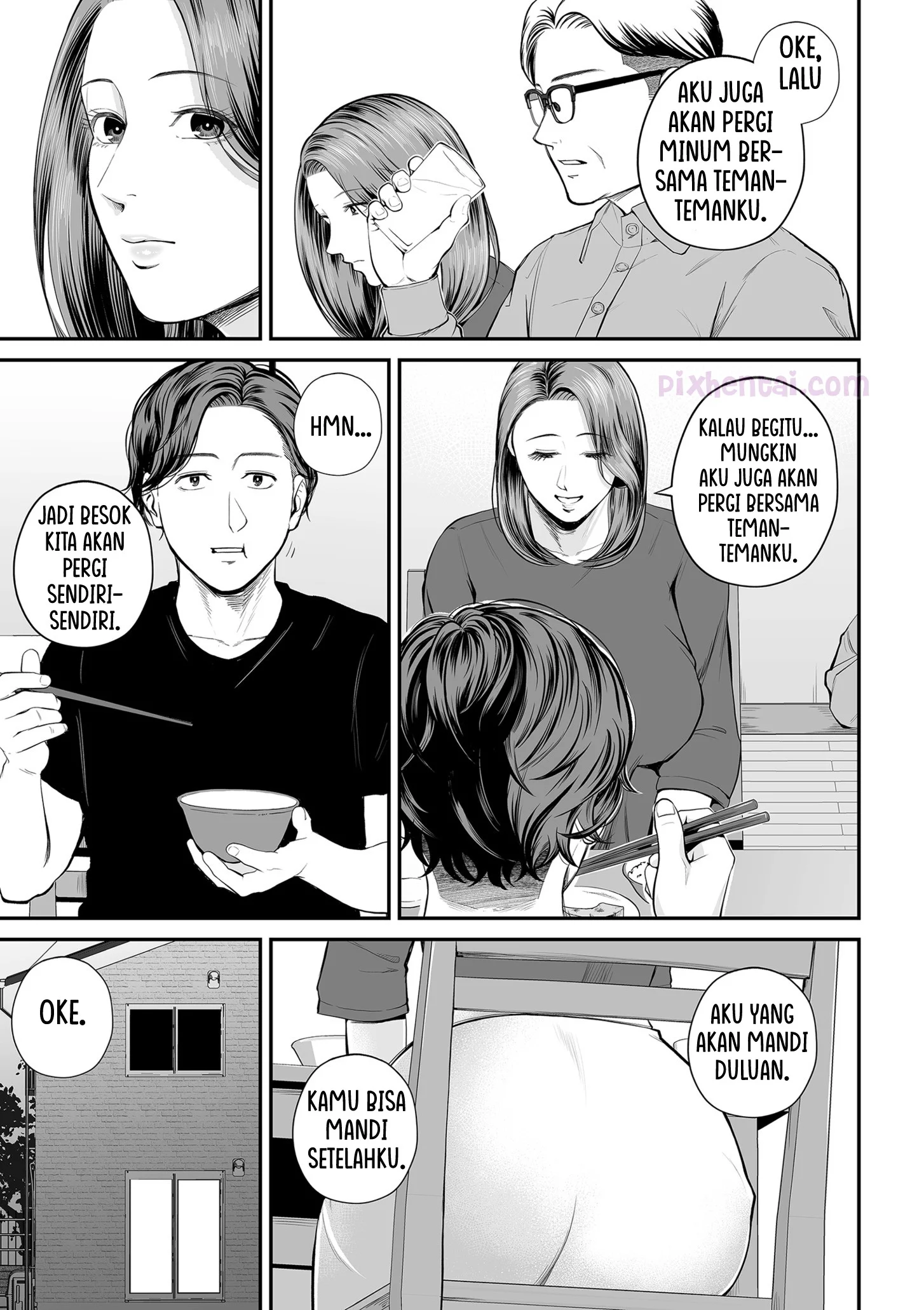 Komik hentai xxx manga sex bokep The Young Man is Delighted to Meet Beautiful Milf part 2 page 5